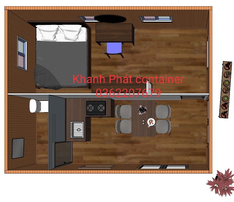 nhà container 30 triệu