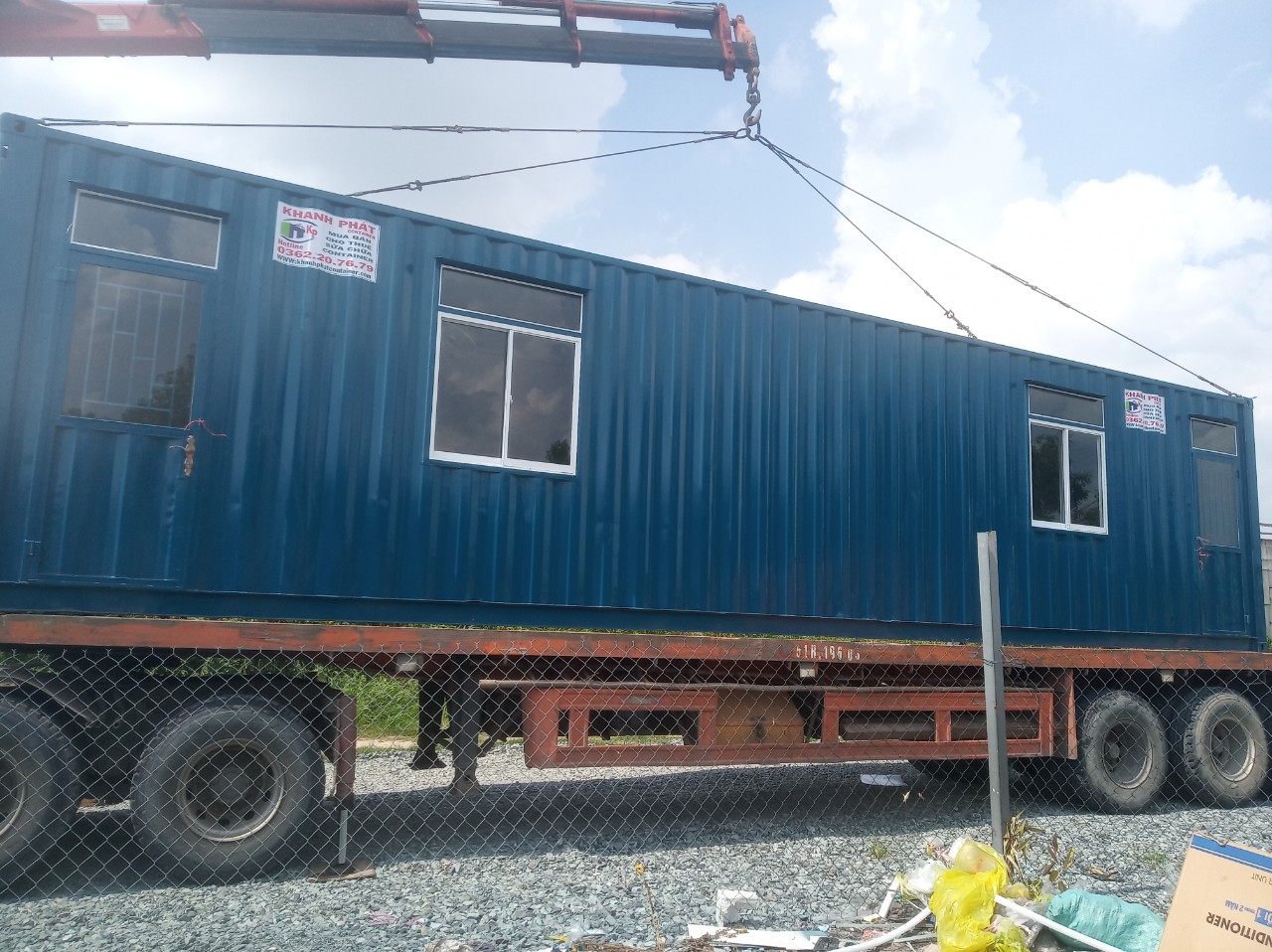 giá nhà container 20 feet