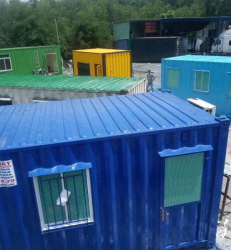 giá container làm văn phòng công trình
