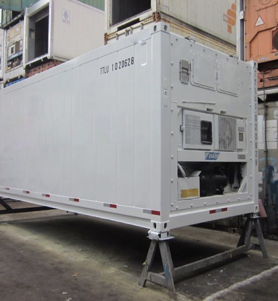 giá container lạnh cũ
