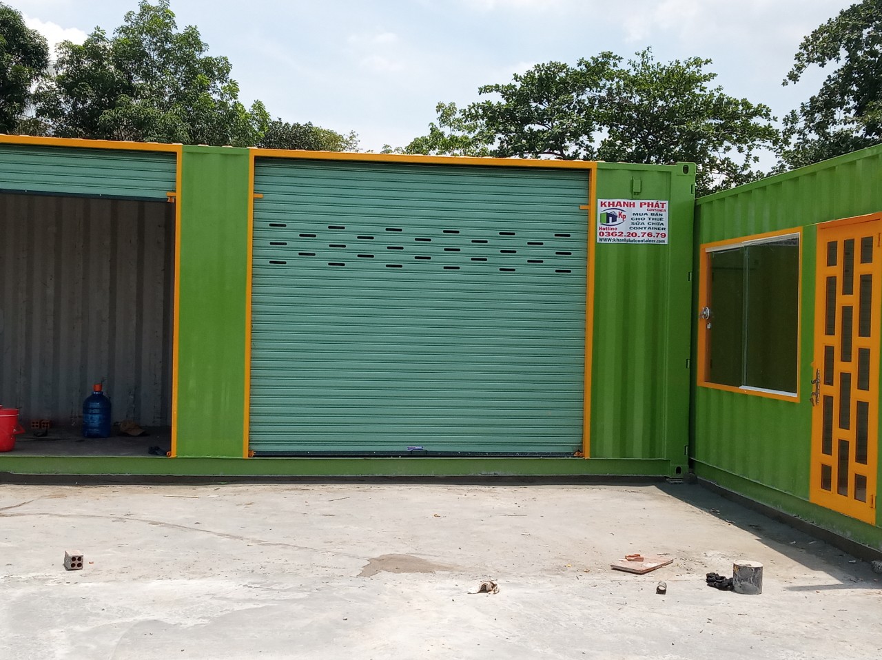 thuê container văn phòng tháng