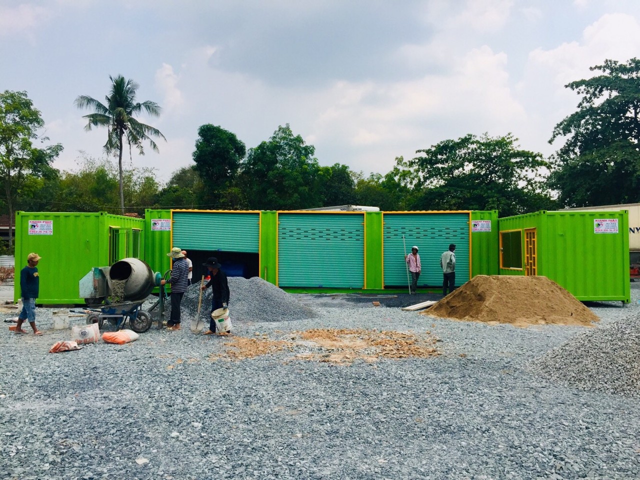 thuê container văn phòng tháng