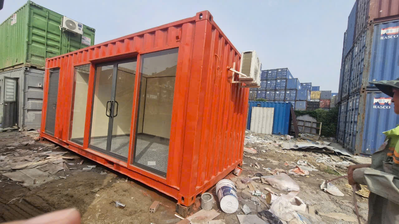 container làm văn phòng kho bãi