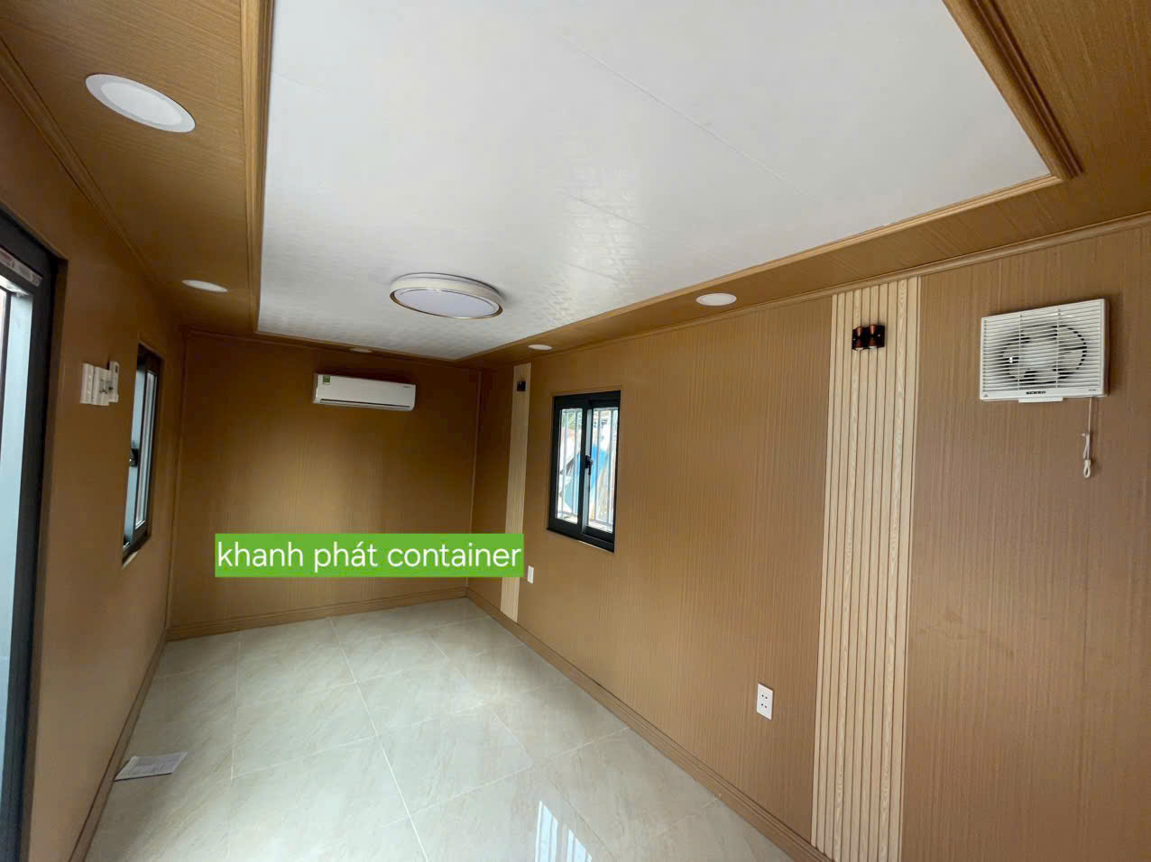 nhà container 2 phòng ngủ