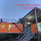 Nhà container 2 phòng ngủ đầy đủ tiện nghi giá tốt